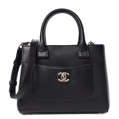 Chanel Neo Executive Tote Mini Grained Calfskin.